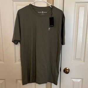 Psycho Bunny Men's T-Shirt in Olive